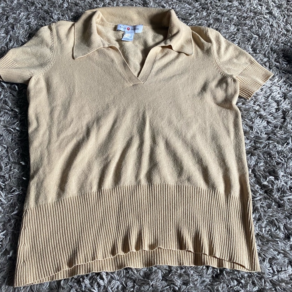 Creme colored shirt